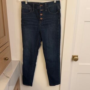 Madewell High Rise Skinny Jeans